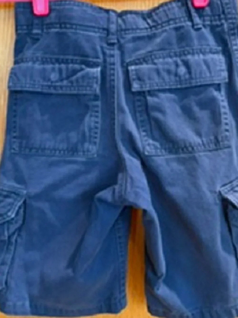 OshKosh Boy's Blue Shorts Cotton 6 Belt Loops Pockets Size: 7